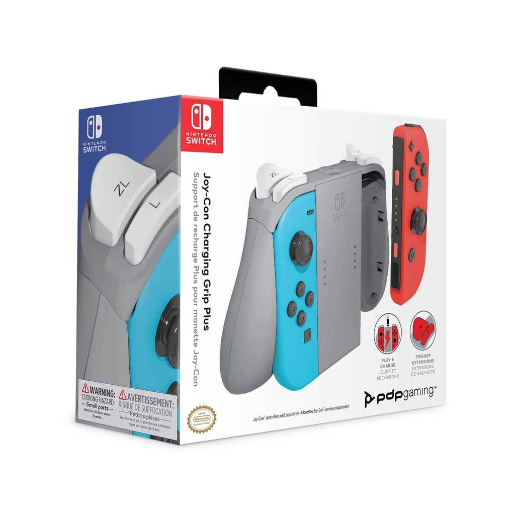 PDP Nintendo Switch Upgraded Joy Con Pro Charging Grip цена и информация | Spēļu kontrolieri | 220.lv