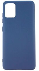 Aizmugurējais vāciņš Evelatus    Samsung    Galaxy A72 Soft Touch Silicone    Midnight Blue cena un informācija | Telefonu vāciņi, maciņi | 220.lv