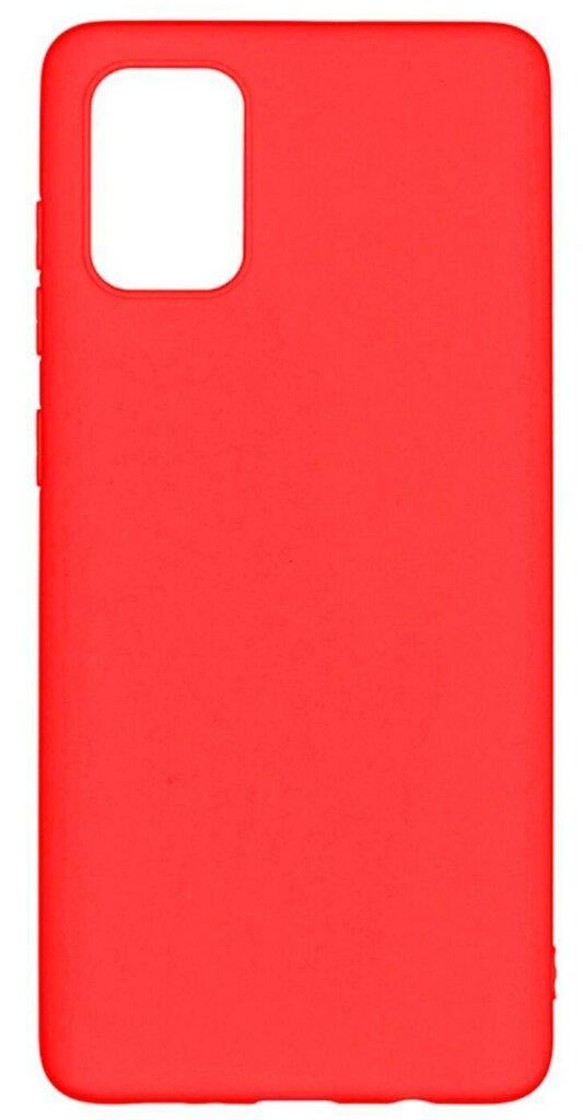 Aizmugurējais vāciņš Evelatus    Xiaomi    Poco M3 Soft Touch Silicone    Red цена и информация | Telefonu vāciņi, maciņi | 220.lv