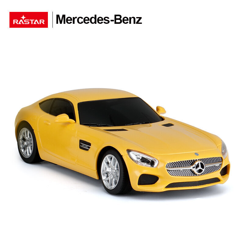 RASTAR R/C 1:24 rādiovadāms auto Mercedes AMG GT, dažadas, 72100 cena un informācija | Rotaļlietas zēniem | 220.lv