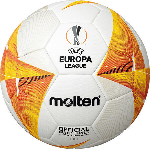 Futbola bumba Molten UEFA Europa League F5U5000-G0, 5 izmērs цена и информация | Futbola bumbas | 220.lv