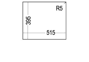 TEKA Раковина подвесная SQUARE 2B 560 TG черная цена и информация | Раковины на кухню | 220.lv