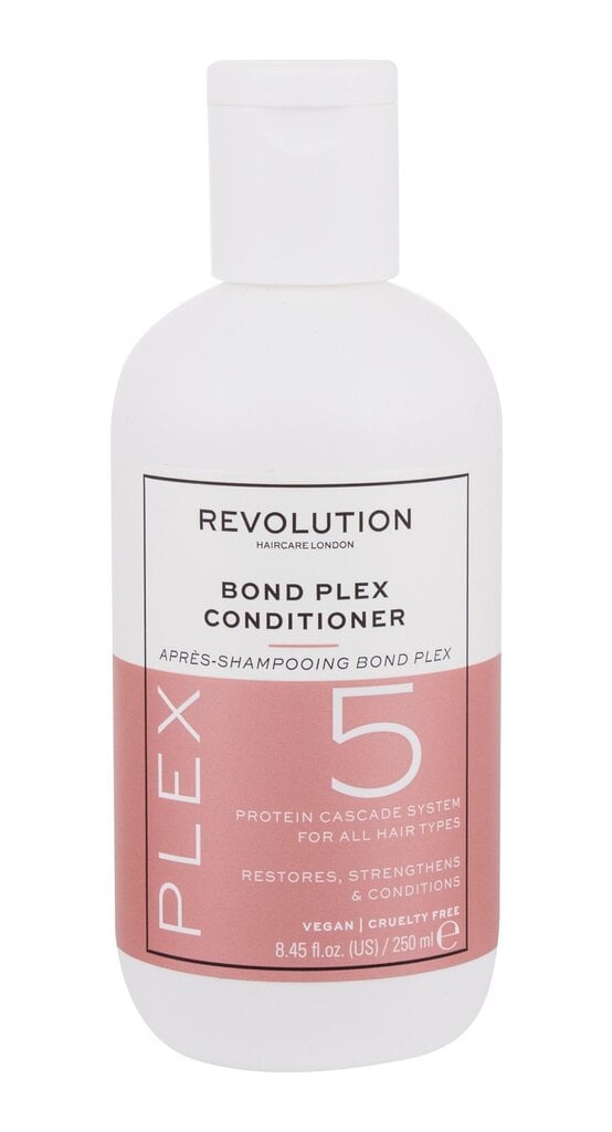 Revolution Haircare London Plex 5 balzams 250 ml цена и информация | Matu kondicionieri, balzāmi | 220.lv