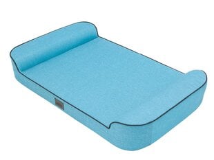 Hobbydog лежак Elegant Blue, XXL, 120x80 см цена и информация | Лежаки, домики | 220.lv