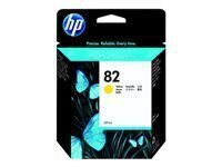 HP 82 tintes kartridžs dzeltens 69ml DSJ500 800PS cena un informācija | Tintes kārtridži | 220.lv