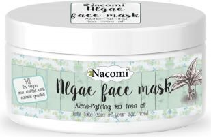 Nacomi Algae Face Mask sejas maska 42 g cena un informācija | Sejas maskas, acu maskas | 220.lv