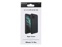 Vivanco aizmugures apvalks iPhone 11 Pro Silicone, melns (60778) cena un informācija | Vivanco Mobilie telefoni, planšetdatori, Foto | 220.lv