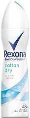 Rexona Cotton Dry дезодорант-спрей 150 ml цена и информация | Дезодоранты | 220.lv