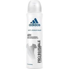 Adidas Pro Invisible  дезодорант-спрей 150 ml цена и информация | Дезодоранты | 220.lv