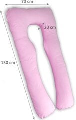Подушка для беременных (розовая) цена и информация | Подушки | 220.lv