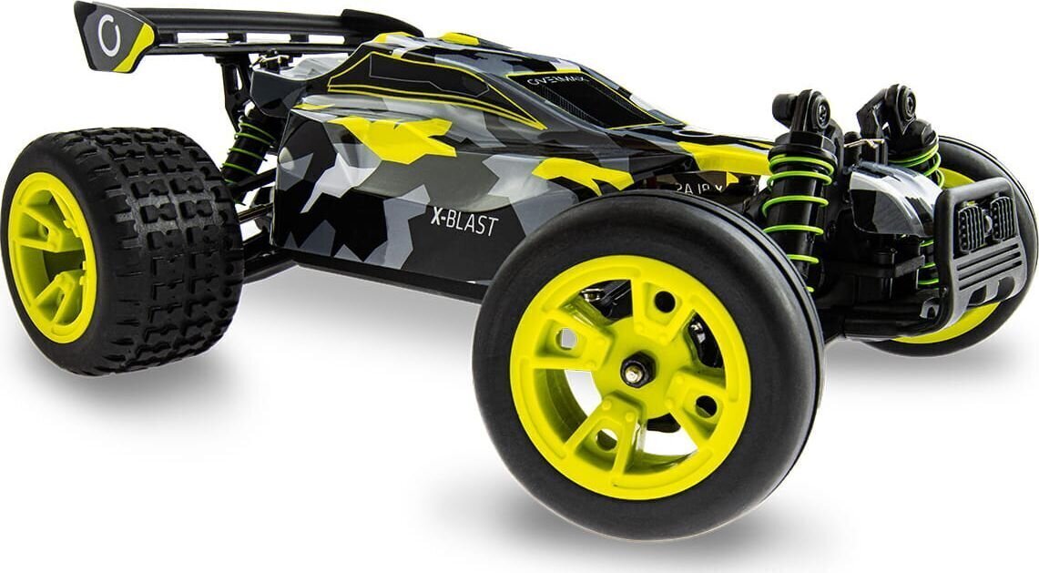 Rotaļu automašīna ar tālvadības pulti X-BLAST 4x4 OVERMAX 45km/h цена и информация | Rotaļlietas zēniem | 220.lv