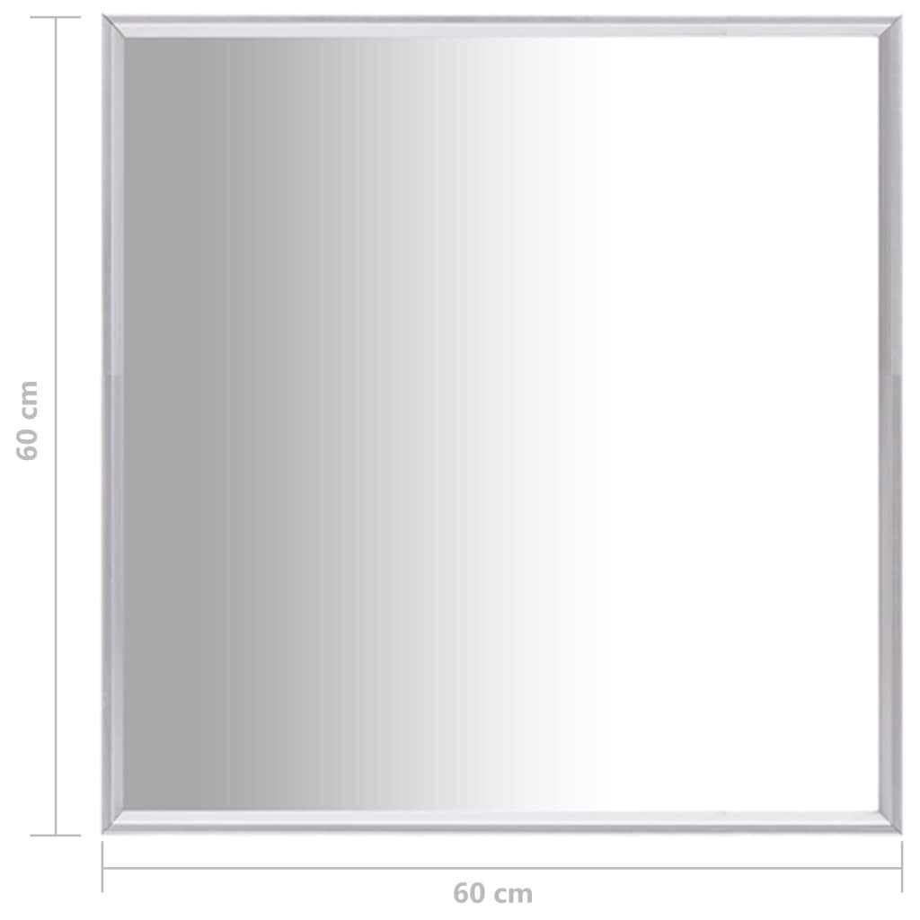 Veidrodis, 60x60 cm, pilkas цена и информация | Spoguļi | 220.lv