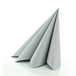Salvetes Linclass® Airlaid Silver 40x40 cm (12 gab.) cena un informācija | Galdauti, salvetes | 220.lv