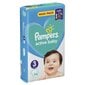 Autiņbiksītes PAMPERS Active Baby-Dry, 3. izmērs, 6-10 kg, 66 gab. cena un informācija | Autiņbiksītes | 220.lv