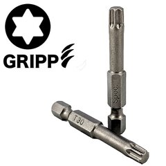 Поворотное сопло Torx Grip T30 50 мм, 3 шт цена и информация | Механические инструменты | 220.lv