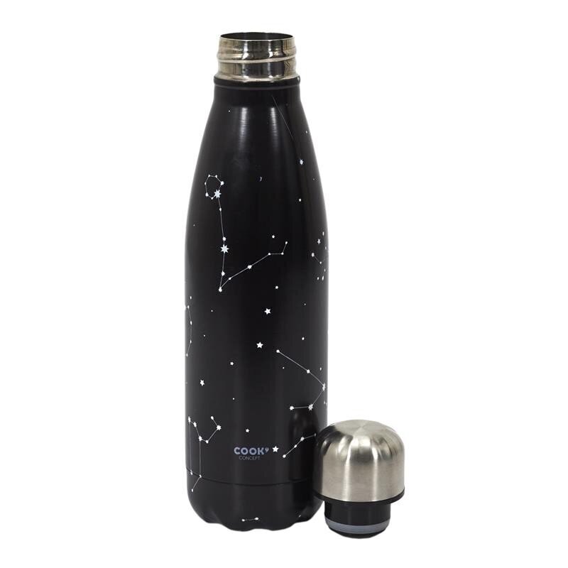 Ūdens pudele no nerūsējošā tērauda prezentācijas kastē Night Sky, 500 ml cena un informācija | Ūdens pudeles | 220.lv