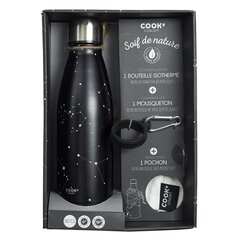 Ūdens pudele no nerūsējošā tērauda prezentācijas kastē Night Sky, 500 ml cena un informācija | Ūdens pudeles | 220.lv