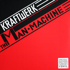 Kraftwerk - The Man•Machine, LP, vinila plate, 12" vinyl record, COLOURED VINYL cena un informācija | Vinila plates, CD, DVD | 220.lv