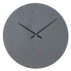 Minimālistisks sienas spoguļa pulkstenis pelēkā krāsā Smoky Grey, 30 cm cena un informācija | Oriģināli pulksteņi | 220.lv