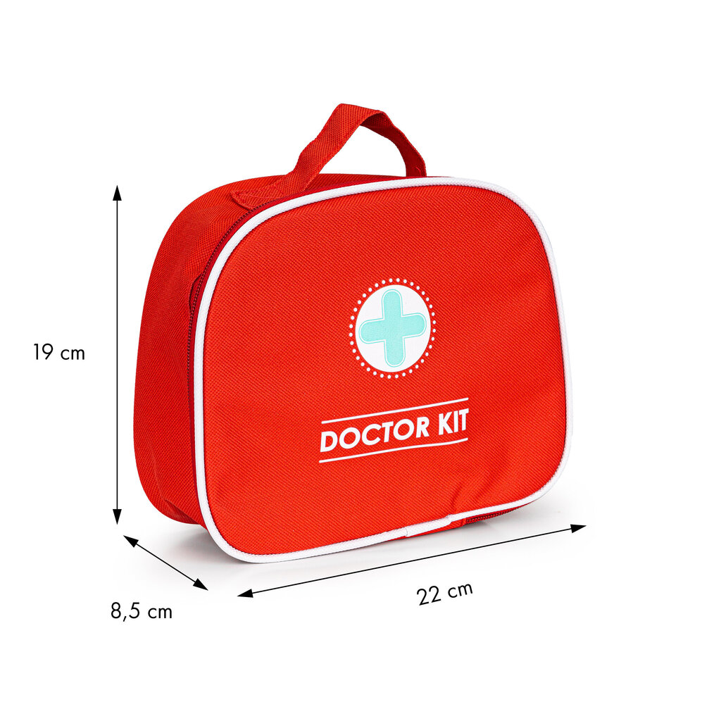 Koka ārstu komplekts Ecotoys цена и информация | Rotaļlietas meitenēm | 220.lv