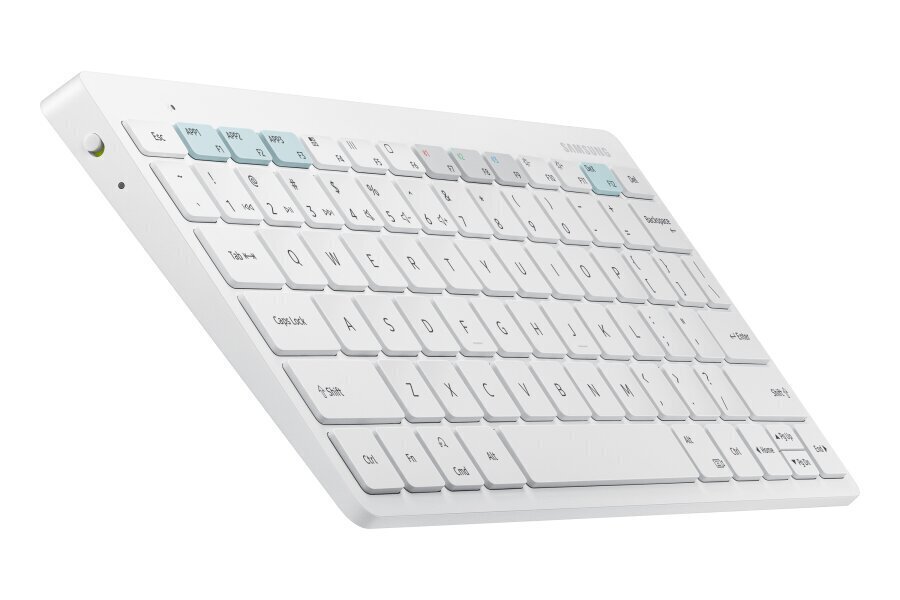 Bezvadu tastatūra Samsung EJ-B3400UWEGEU, balta цена и информация | Klaviatūras | 220.lv