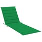 Divvietīgs dārza sauļošanās krēsls ar matraci, brūns цена и информация | Sauļošanās krēsli | 220.lv