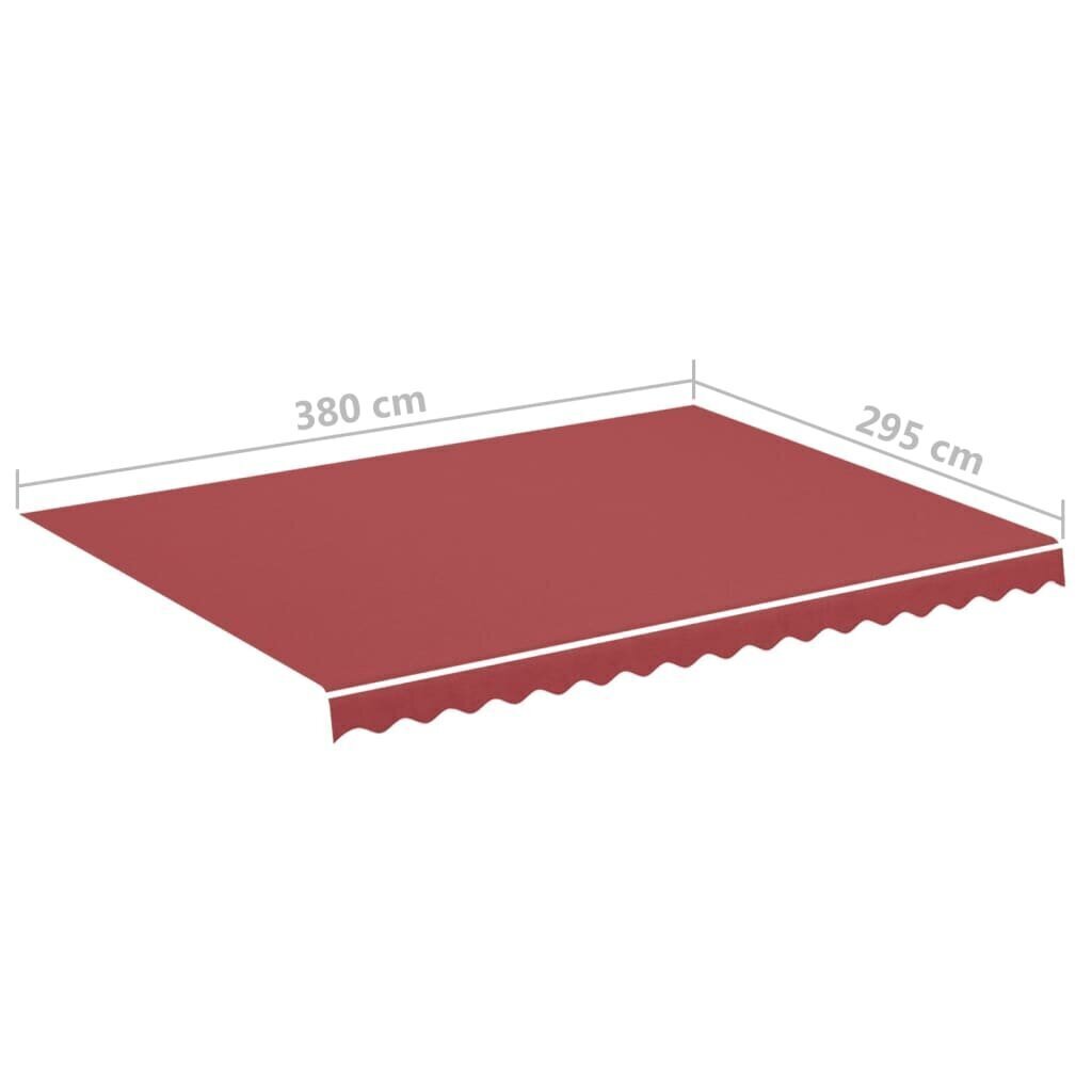 Nomaiņas audums nojumei, 4x3 m cena un informācija | Saulessargi, markīzes un statīvi | 220.lv