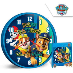Настенные часы Paw Patrol, 25 см цена и информация | Аксессуары для детей  | 220.lv