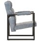 Dīvāns-krēsls, 60x75x90 cm, pelēks cena un informācija | Atpūtas krēsli | 220.lv