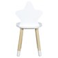 Bērnu krēsls White Star, 28x54 cm, balts cena un informācija | Bērnu krēsliņi un bērnu galdiņi | 220.lv