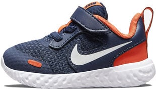 Nike Apavi Revolution 5 Blue Orange BQ5673 410/8.5K цена и информация | Стильные кеды для детей | 220.lv