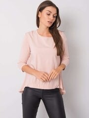 Нежно-розовая блузка с рукавами 3/4 цена и информация | Женские блузки, рубашки | 220.lv
