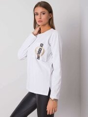 Белая хлопковая блузка цена и информация | Женские блузки, рубашки | 220.lv