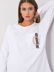 Белая хлопковая блузка цена и информация | Женские блузки, рубашки | 220.lv