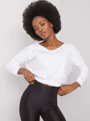 Рубашка с длинным рукавом, белая цена и информация | Женские блузки, рубашки | 220.lv