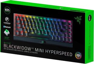 Клавиатура Razer BlackWidow V3 Mini HyperSpeed Mech цена и информация | Клавиатуры | 220.lv