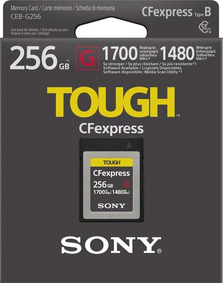 SONY CEB-G series CFExpress 256GB цена и информация | Atmiņas kartes fotokamerām | 220.lv