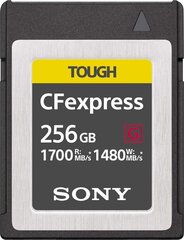 SONY CEB-G series CFExpress 256GB цена и информация | Карты памяти для фотоаппаратов | 220.lv