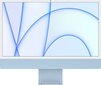 Apple iMac 24” M1 8/256GB Blue INT MGPK3ZE/A cena un informācija | Stacionārie datori | 220.lv