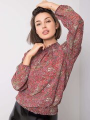 Блуза с узором Sublevel, темно-розового цвета цена и информация | Женские блузки, рубашки | 220.lv