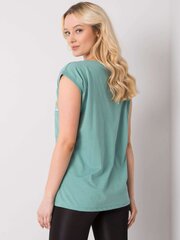 Блузка на каждый день, темно-мятная цена и информация | Женские блузки, рубашки | 220.lv