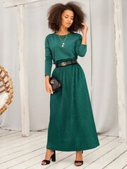 Блузка с длинными рукавами, темно-зеленая цена и информация | Женские блузки, рубашки | 220.lv