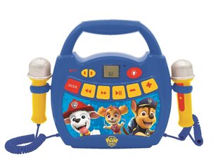 Skaļrunis ar mikrofoniem un atkārtoti uzlādējamu bateriju Lexibook - Paw Patrol Light Bluetooth cena un informācija | Attīstošās rotaļlietas | 220.lv