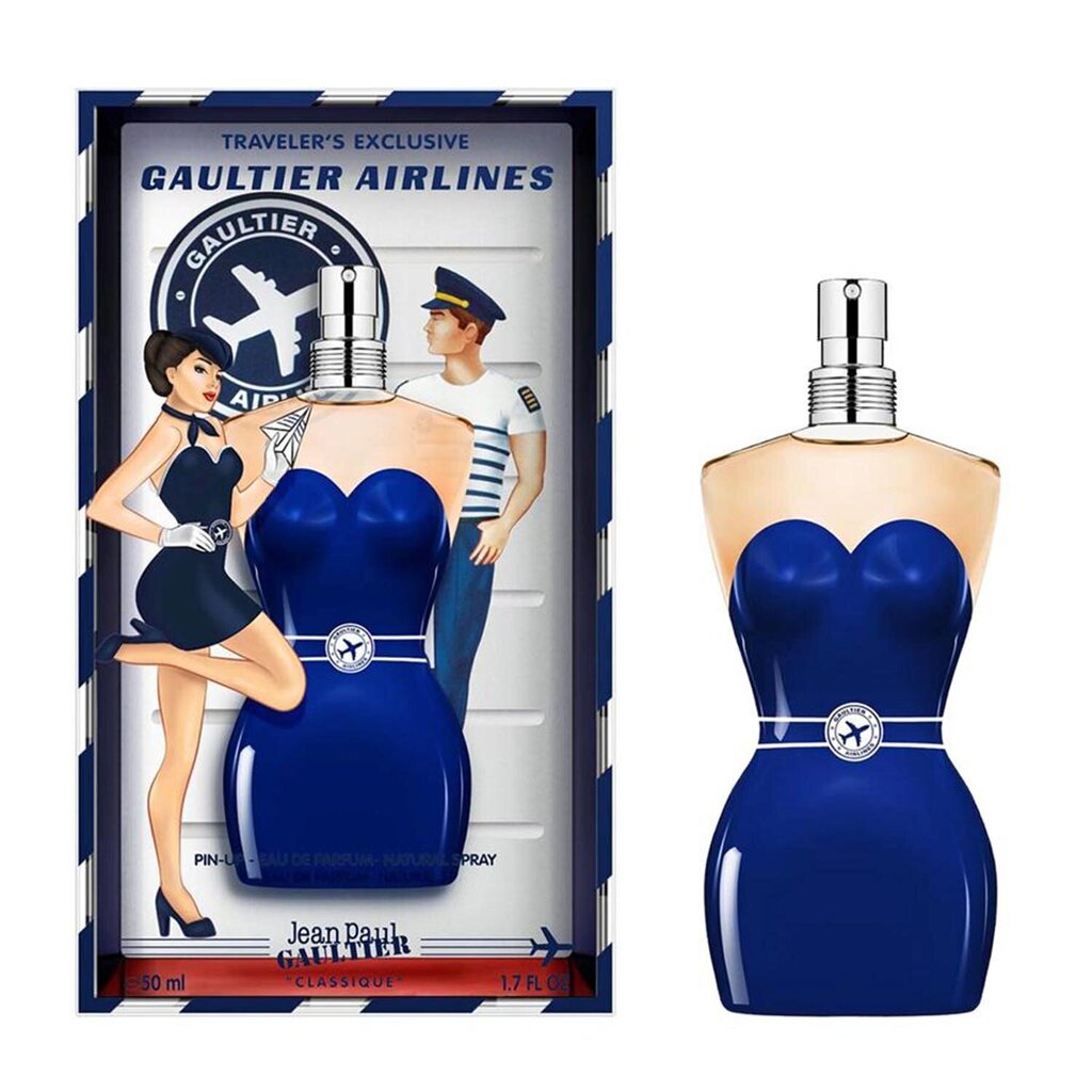 Jean Paul Gaultier Classique Airlines EDP sievietēm 50 ml cena un informācija | Sieviešu smaržas | 220.lv