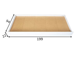 Ящик под кровать Umea, 200 см цена и информация | Офисные кресла | 220.lv