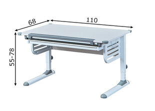 Письменный стол Skalare, белый цена и информация | Компьютерные, письменные столы | 220.lv