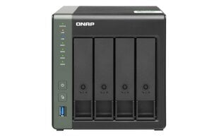 NAS Storage Tower 4BAY/NO HDD TS-431KX-2G QNAP cena un informācija | Iekšējie cietie diski (HDD, SSD, Hybrid) | 220.lv