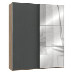 Шкаф Level36A F12554, серый/коричневый цена и информация | Шкафы | 220.lv