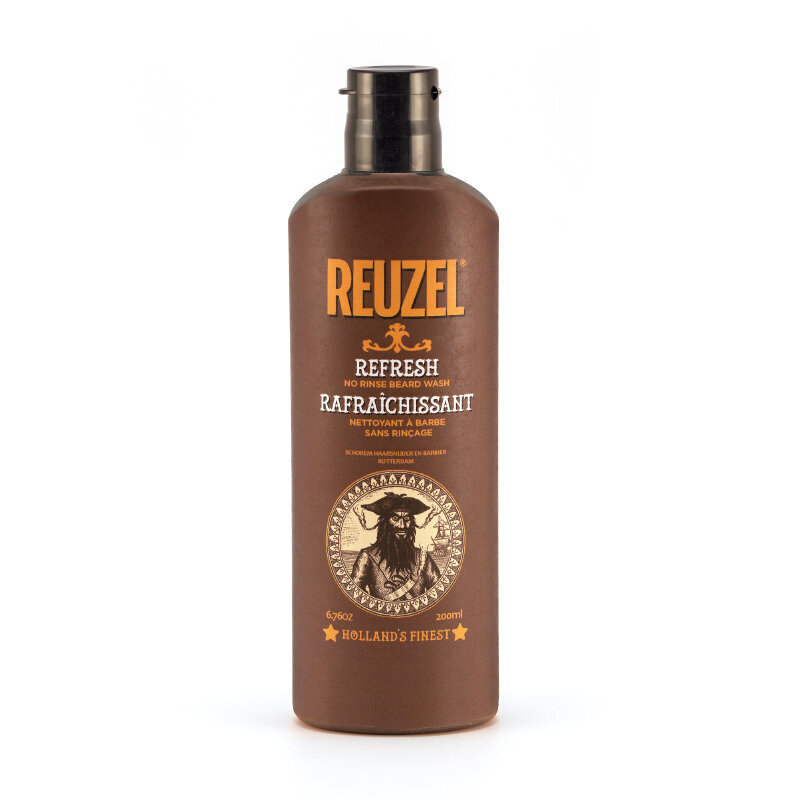 REUZEL Refresh No Rinse Beard Wash 200 ml cena un informācija | Skūšanās piederumi, kosmētika | 220.lv