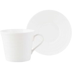 Krūze porcelāns 350 ml un apakštase 'Ciara' Mikasa цена и информация | Стаканы, фужеры, кувшины | 220.lv